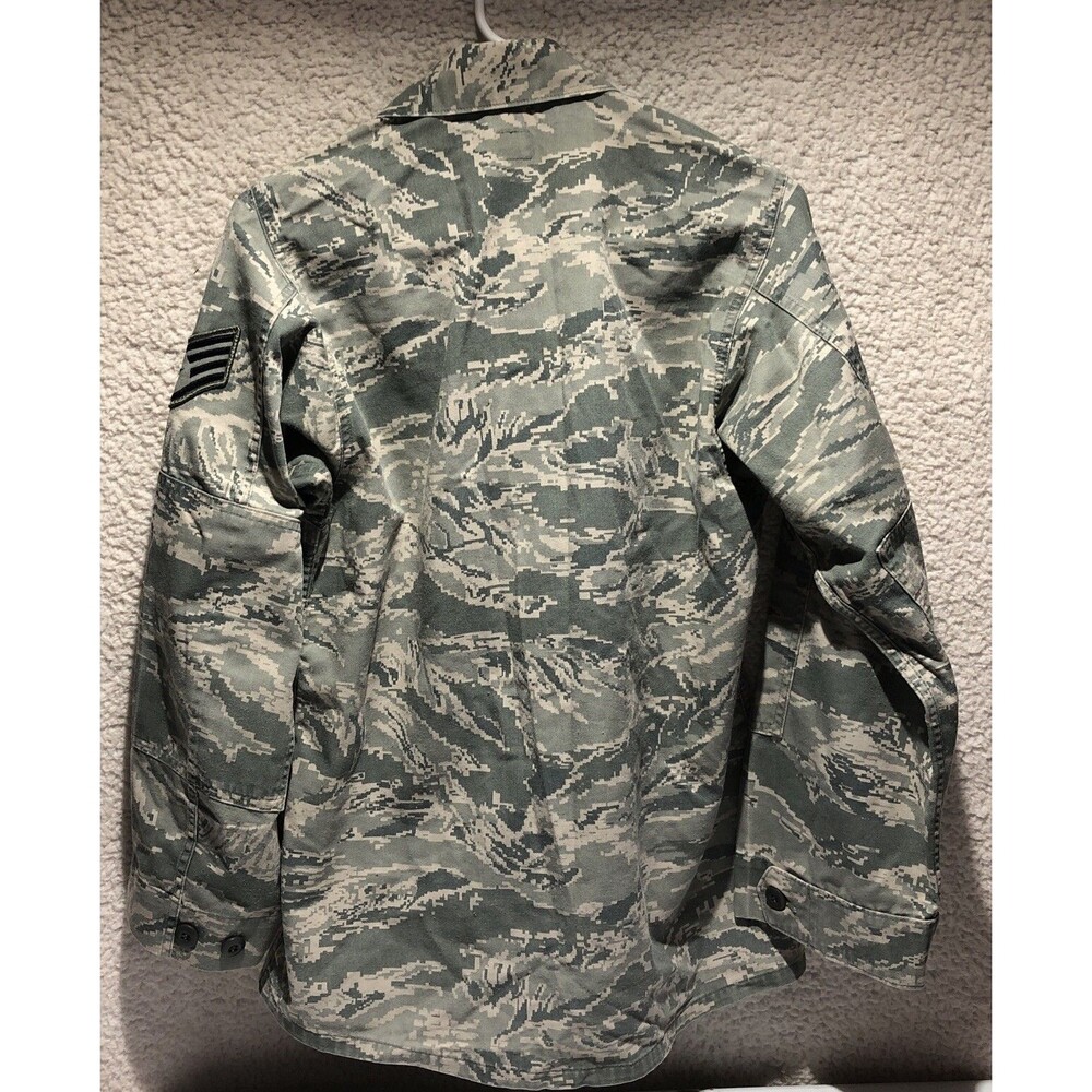 Air Force Utility Womens Size 6R Gray Camouflage Pattern Jacket Coat - Picture 3 of 6
